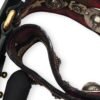 Bohemian Bag Strap Multi-colour Bag Accessory in Canvas/Calf, 2-Tone hardware - Image 4