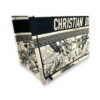 Book Tote Medium Black Top Handle Bag in Jacquard - Image 10