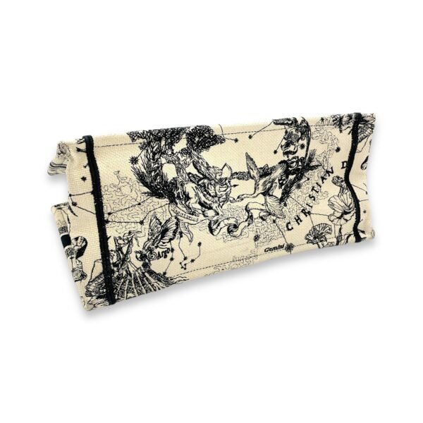 Book Tote Medium Black Top Handle Bag in Jacquard - Image 5