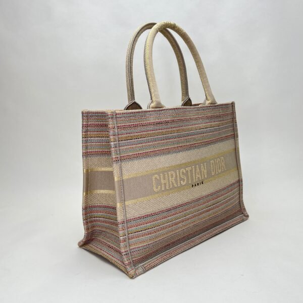 Book Tote Medium Multi-colour Tote Bag in Canvas - Image 3