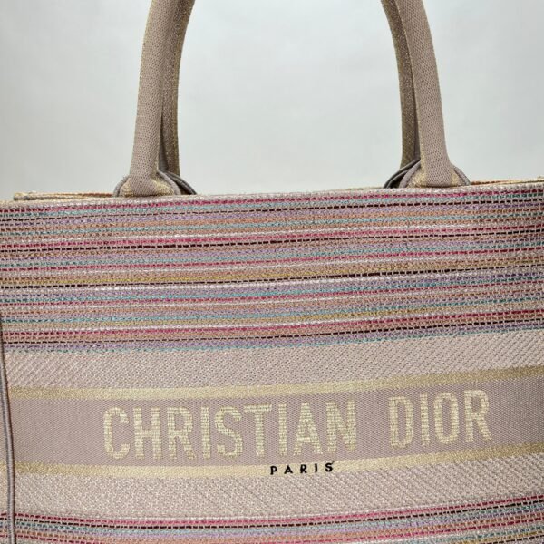Book Tote Medium Multi-colour Tote Bag in Canvas - Image 7