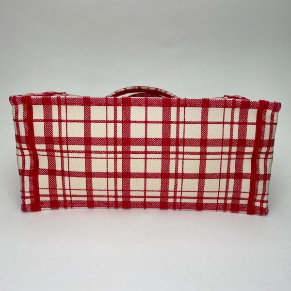 Book Tote Medium Red Tote Bag in Canvas - Image 5