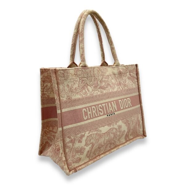 Book Tote Medium Tote bag in Canvas, N/A Hardware - Image 3