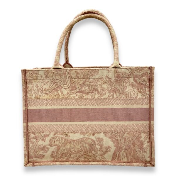 Book Tote Medium Tote bag in Jacquard, N/A Hardware - Image 2