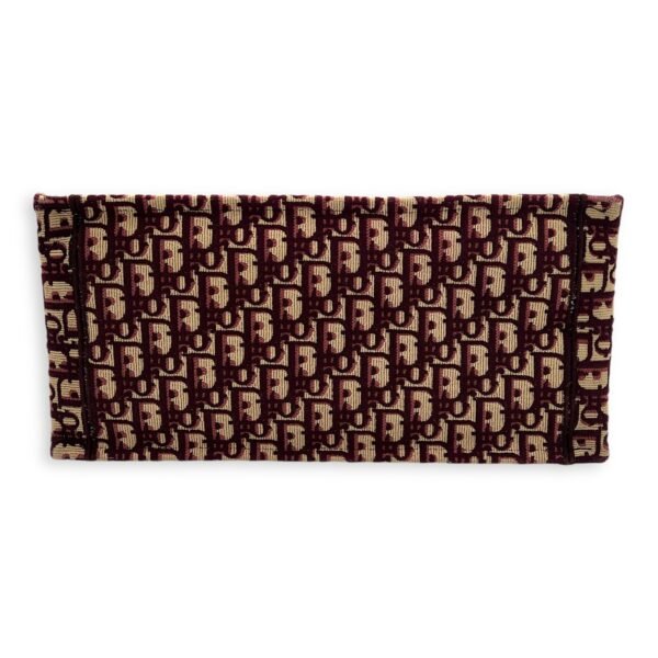 Book Tote Top Handle Bag Medium Red in Jacquard - Image 5