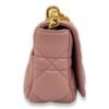 Caro Small Pink Crossbody Bag, Gold hardware - Image 3