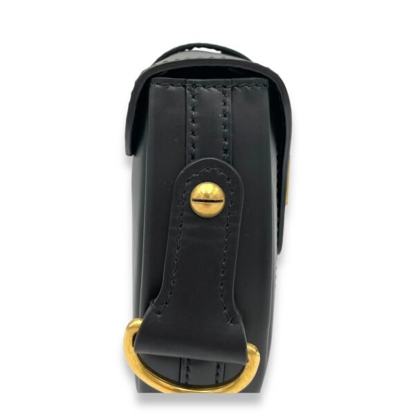 D-fence Saddle Crossbody bag in Calfskin, Gold Hardware - Image 8