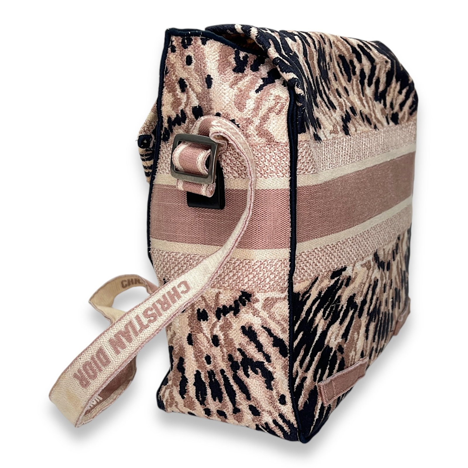 Diorcamp Medium Crossbody bag in Canvas, Gold Hardware - Image 3