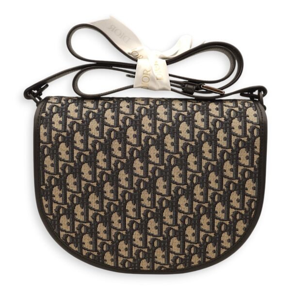 Gallop Multi-colour Crossbody Bag in Jacquard/Calfskin, Mixed hardware - Image 2