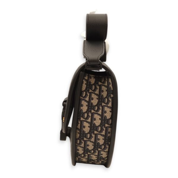 Gallop Multi-colour Crossbody Bag in Jacquard/Calfskin, Mixed hardware - Image 4