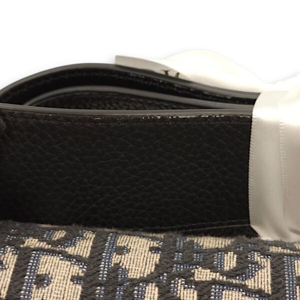 Gallop Multi-colour Crossbody Bag in Jacquard/Calfskin, Mixed hardware - Image 8