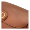Bobby Shoulder Bag Brown in Calfskin, Gold hardware - Image 10