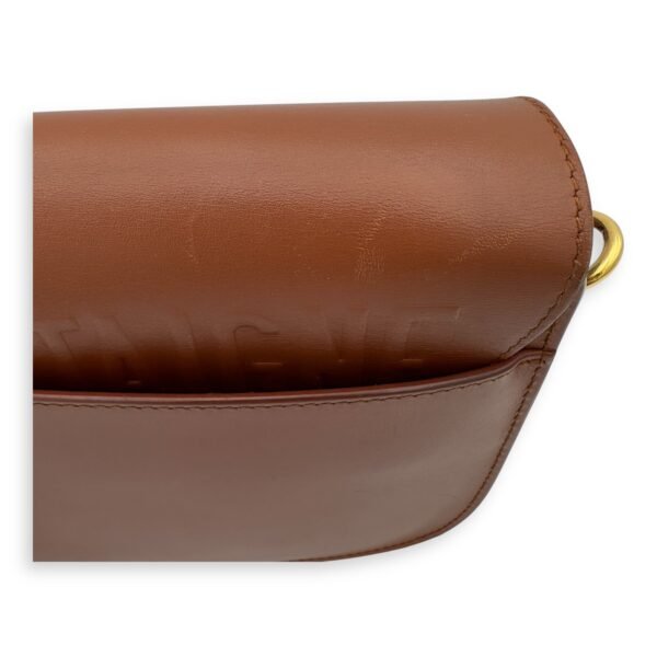 Bobby Shoulder Bag Brown in Calfskin, Gold hardware - Image 13