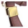 Bobby Shoulder Bag Brown in Calfskin, Gold hardware - Image 26