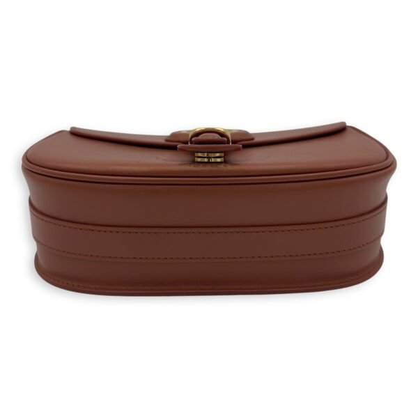 Bobby Shoulder Bag Brown in Calfskin, Gold hardware - Image 5