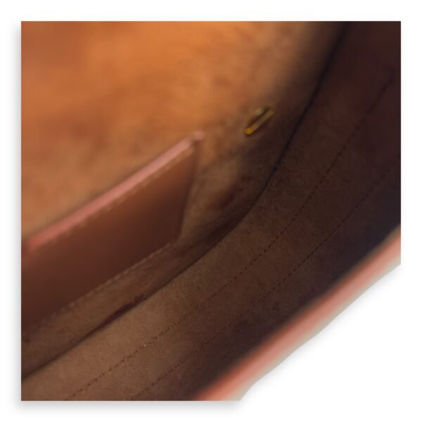 Bobby Shoulder Bag Brown in Calfskin, Gold hardware - Image 6
