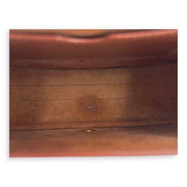 Bobby Shoulder Bag Brown in Calfskin, Gold hardware - Image 8