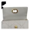 Miss Caro White Crossbody Bag in Calfskin, Gold hardware - Image 15