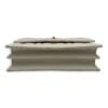 Miss Caro White Crossbody Bag in Calfskin, Gold hardware - Image 5