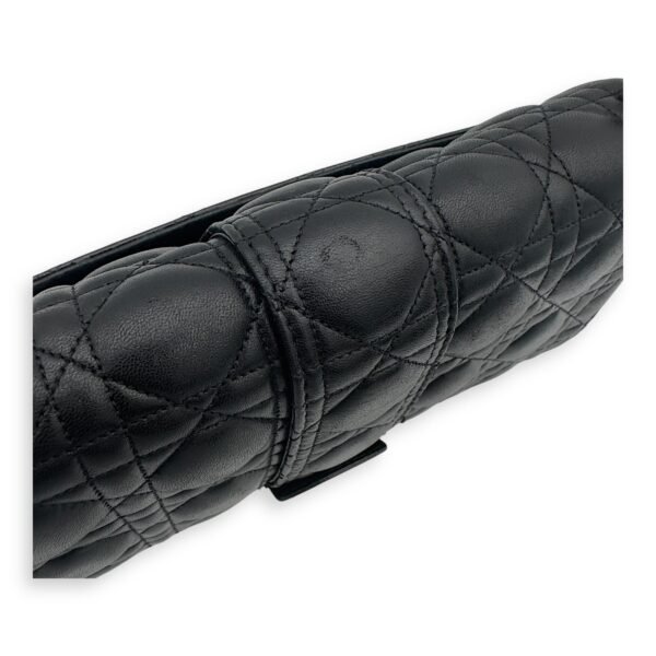 Miss Dior Shoulder Bag Black in Lambskin, Silver hardware - Image 14