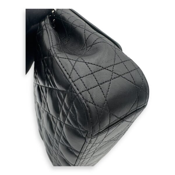 Miss Dior Shoulder Bag Black in Lambskin, Silver hardware - Image 18