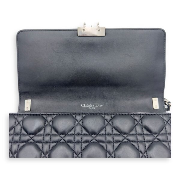 Miss Dior Shoulder Bag Black in Lambskin, Silver hardware - Image 19