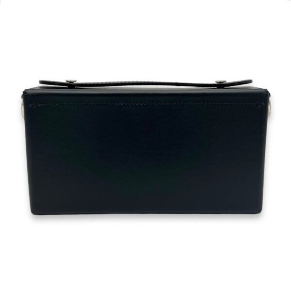 Baguette Box Marc Jacobs Black Crossbody Bag in Calfskin, Silver hardware - Image 2