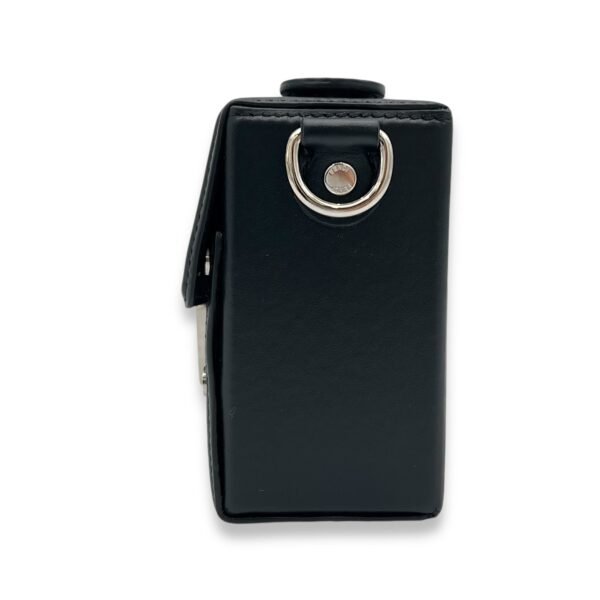 Baguette Box Marc Jacobs Black Crossbody Bag in Calfskin, Silver hardware - Image 4
