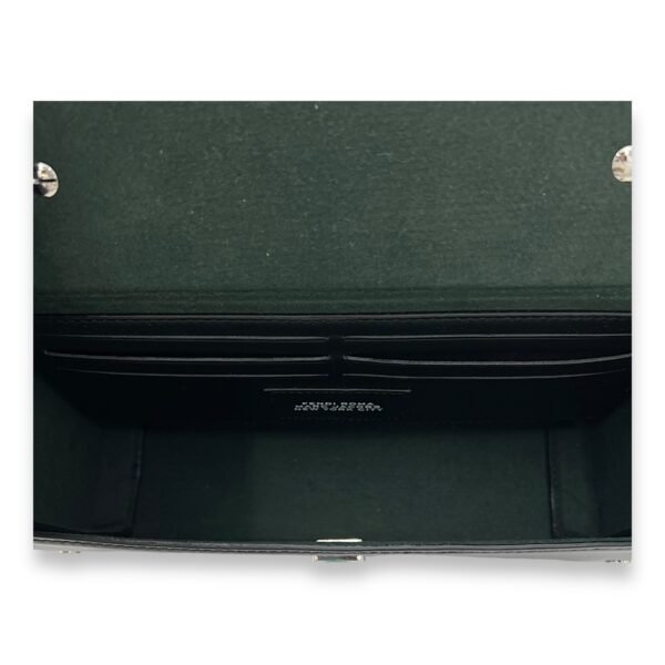 Baguette Box Marc Jacobs Black Crossbody Bag in Calfskin, Silver hardware - Image 8