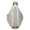 Fendigraphy Nano White Top Handle Bag in Calfskin, Silver hardware - Image 3