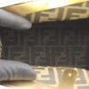 First Medium Black Shoulder Bag in Nappa Leather, Gold hardware - Image 6