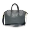 Antigona Large Black Top Handle Bag in Calfskin, Gold hardware - Image 2