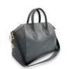 Antigona Large Black Top Handle Bag in Calfskin, Gold hardware - Image 4