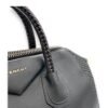 Antigona Large Black Top Handle Bag in Calfskin, Gold hardware - Image 9