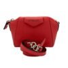 Antigona Nano Pink Crossbody Bag in Calfskin, Silver hardware