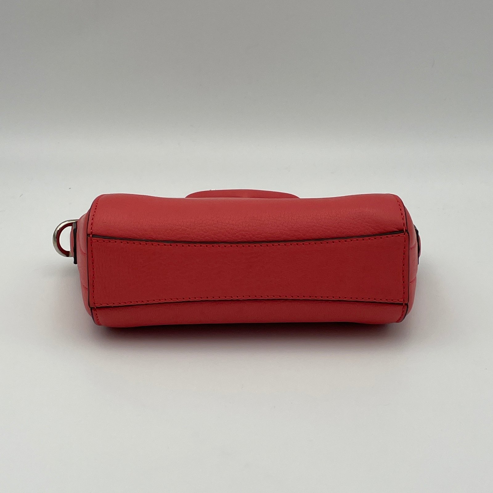 Antigona Nano Pink Crossbody Bag in Calfskin, Silver hardware - Image 5