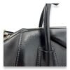 Antigona Small Black Top Handle Bag in Calfskin, Silver hardware - Image 8