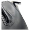 Antigona Small Black Top Handle Bag in Calfskin, Silver hardware - Image 9