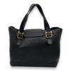 1973 Pebbled  Tote Bag Black in Calfskin, Gold - Image 2