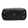 1973 Pebbled  Tote Bag Black in Calfskin, Gold - Image 5