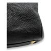 1973 Pebbled  Tote Bag Black in Calfskin, Gold - Image 8