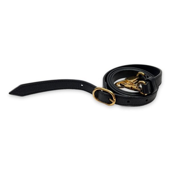 Bamboo Diana mini Black Crossbody Bag in Calfskin, Gold hardware - Image 10