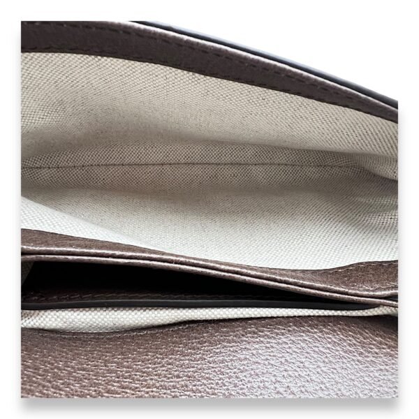 Blondie Shoulder Bag Brown in Monogram Coated Canvas, Gold hardware - Image 12