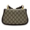 Blondie Shoulder Bag Brown in Monogram Coated Canvas, Gold hardware - Image 2