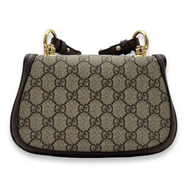 Blondie Shoulder Bag Brown in Monogram Coated Canvas, Gold hardware - Image 2