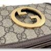 Blondie Shoulder Bag Brown in Monogram Coated Canvas, Gold hardware - Image 6
