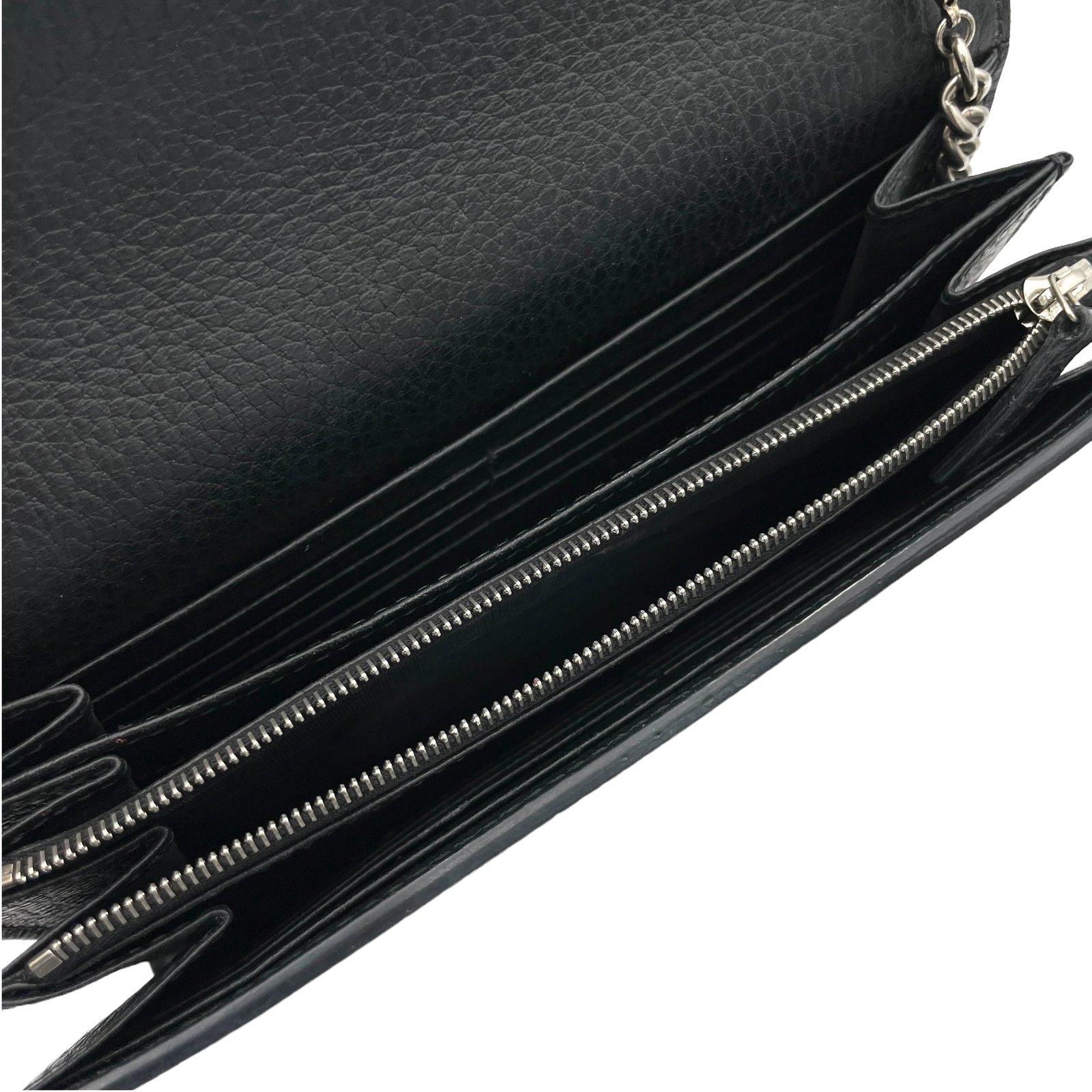 Dionysus Crossbody Bag  Black in Calfskin , Silver Hardware - Image 11