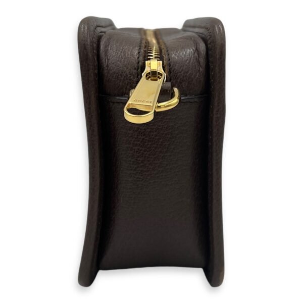 GG Jumbo Crossbody Bag Brown in Canvas, Gold hardware - Image 4