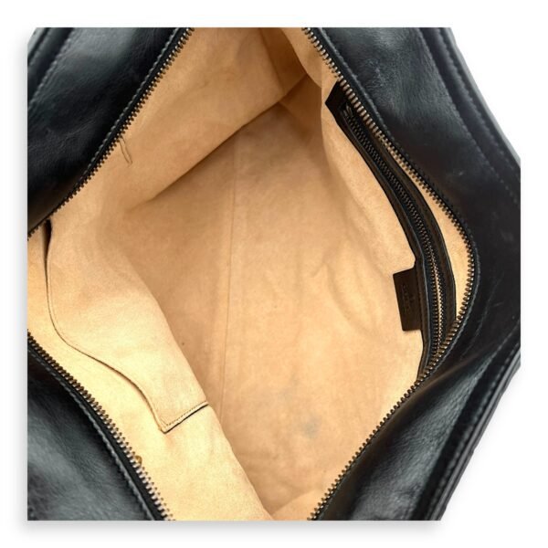 GG Marmont Tote Bag Black in Calfskin, Gold hardware - Image 11