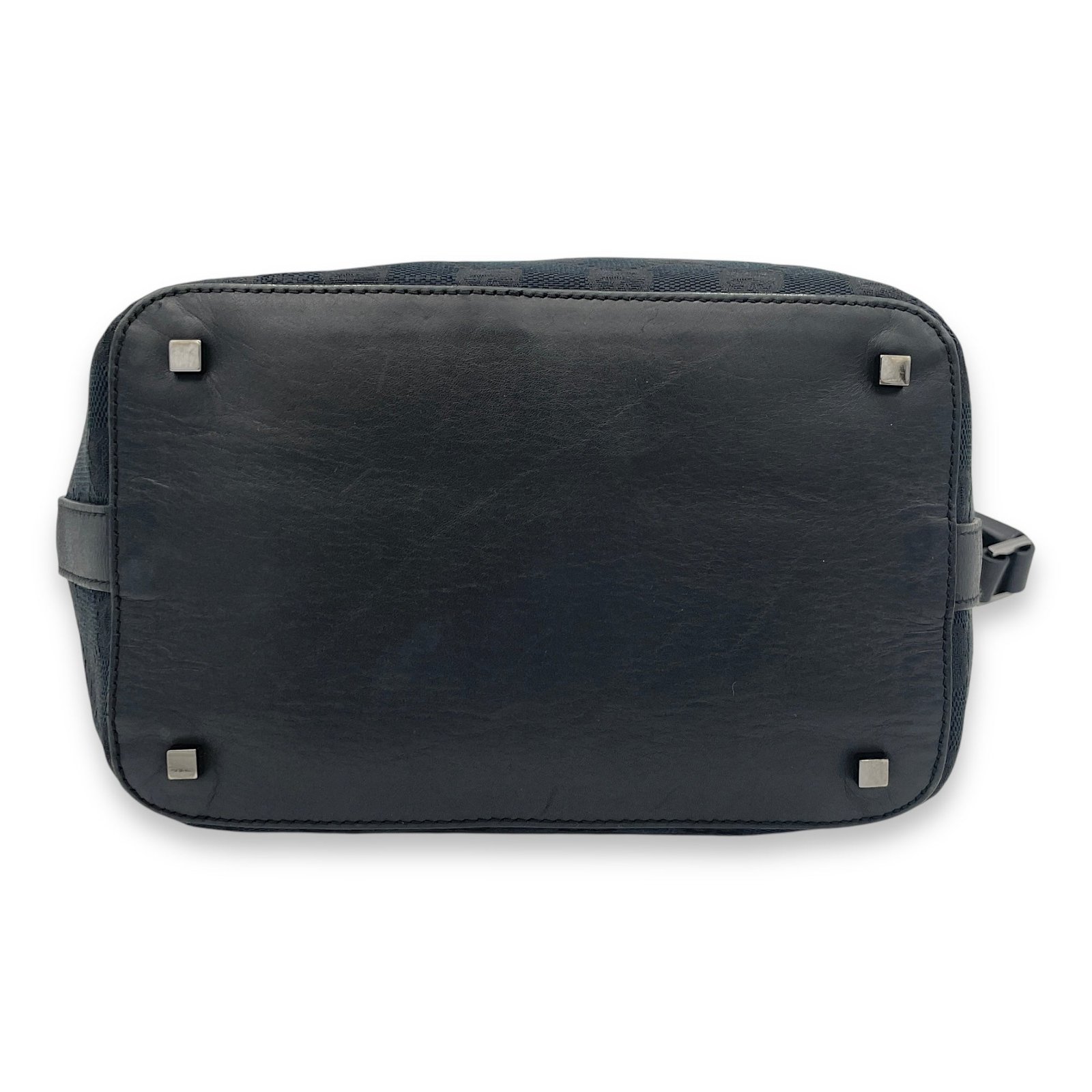 GG Monogram Shoulder bag in Canvas, Silver Hardware - Image 5